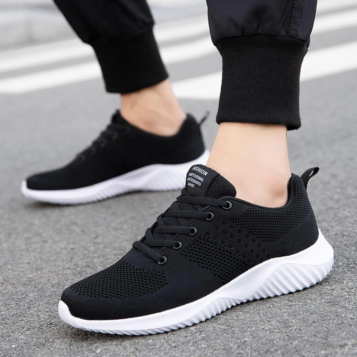 Arch Support Sports Shoes for Men Casual Sneaker Mesh Breathable Walking Shoe Hook and Loop Orthopedic Sneakers