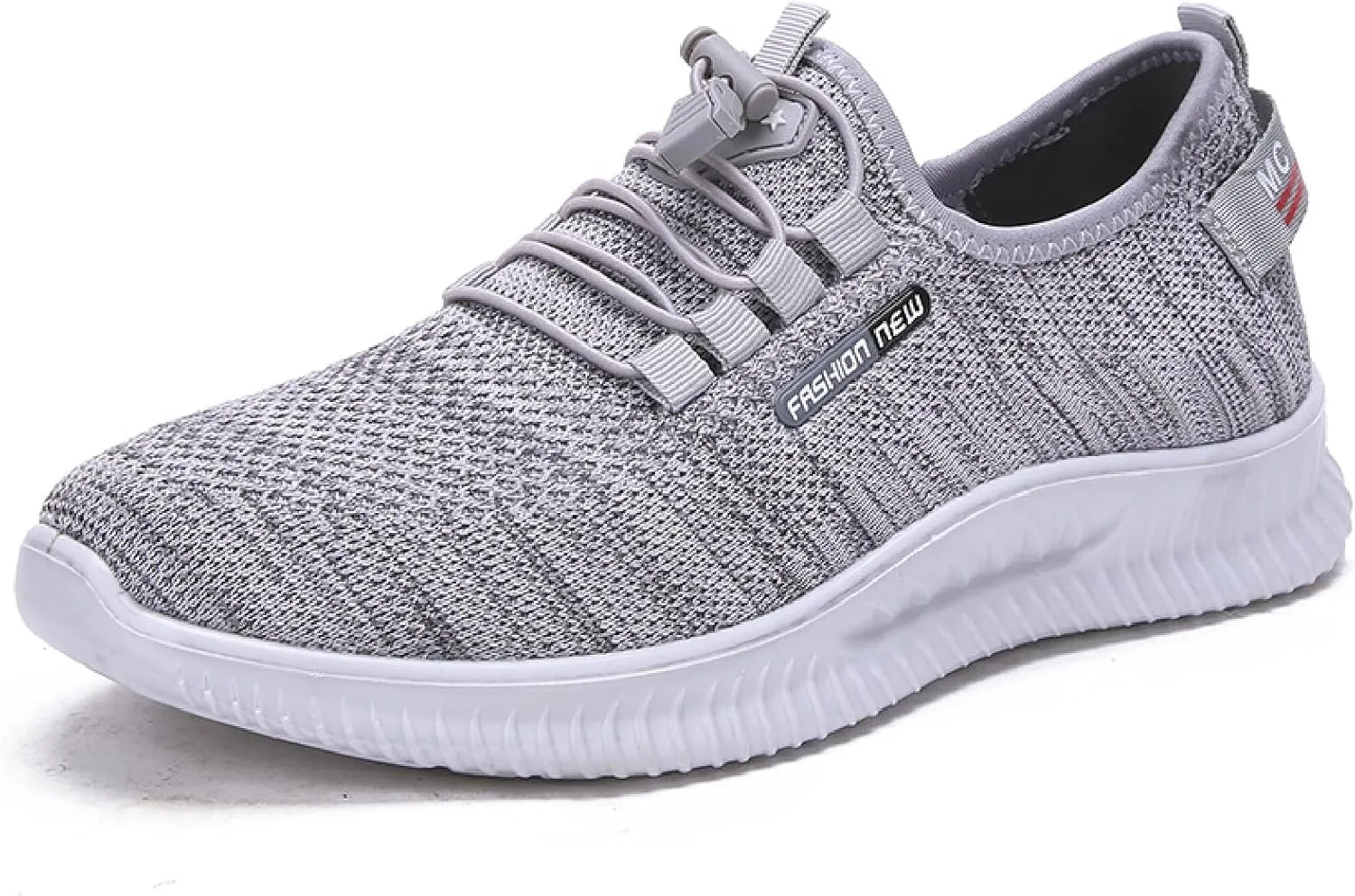 Asifn Mens Casual Sneakers Non-Slip Breathable Walking Shoes Lightweight Lace-up Fitness Shoes Comfortable Mesh Trainers