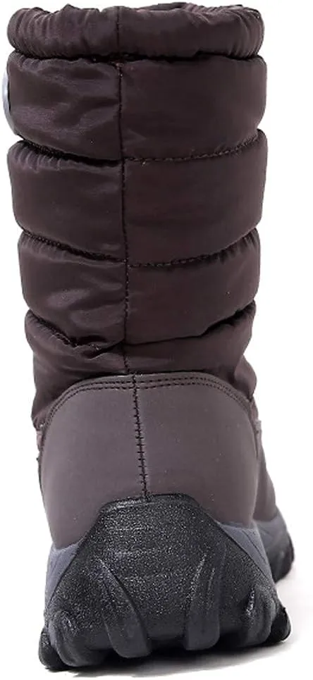 Bcshiye Womens Warm Snow Boots,Winter Outdoor Fur Lining Anti-Slip Ankle Bootie Waterproof Thickening Snow Shoes