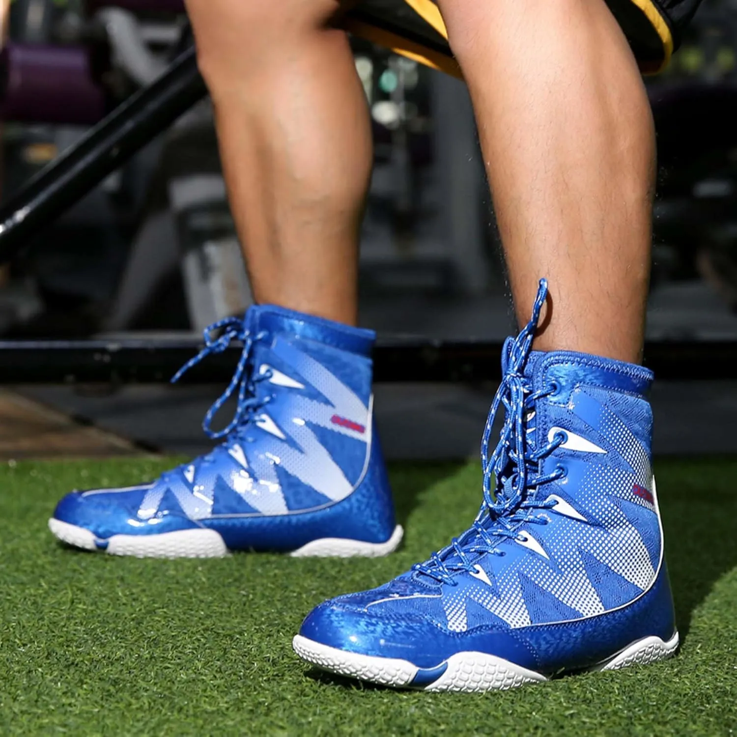Boxing Shoes for Men and Teenagers,Men's Teenagers Training Wrestling Shoes,Women's Non-Slip Professional Boxing Shoes,Lightweight Breathable Weightlifting and Fitness Shoes