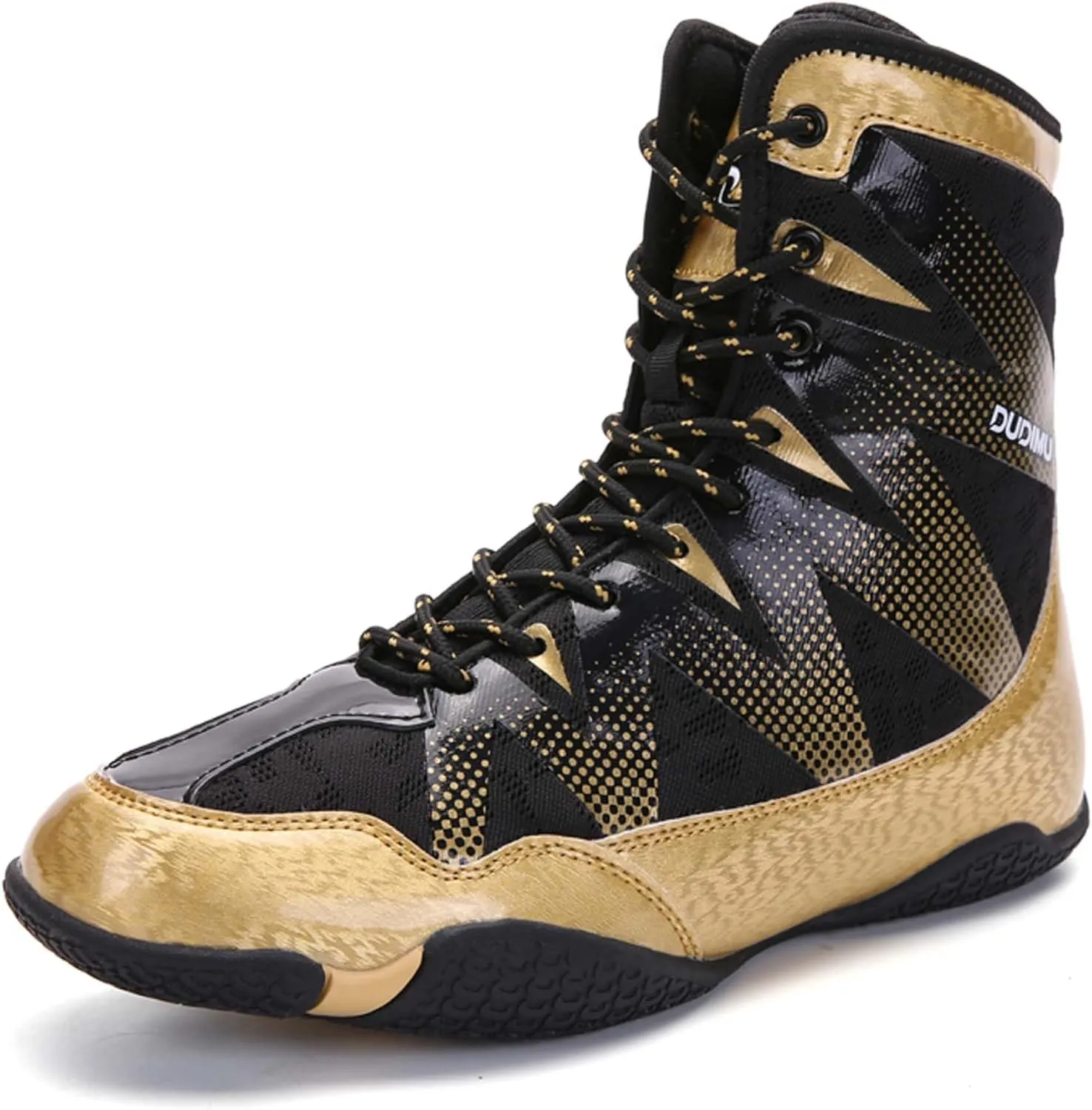 Boxing Shoes for Men and Teenagers,Men's Teenagers Training Wrestling Shoes,Women's Non-Slip Professional Boxing Shoes,Lightweight Breathable Weightlifting and Fitness Shoes