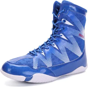 Boxing Shoes for Men and Teenagers,Men's Teenagers Training Wrestling Shoes,Women's Non-Slip Professional Boxing Shoes,Lightweight Breathable Weightlifting and Fitness Shoes