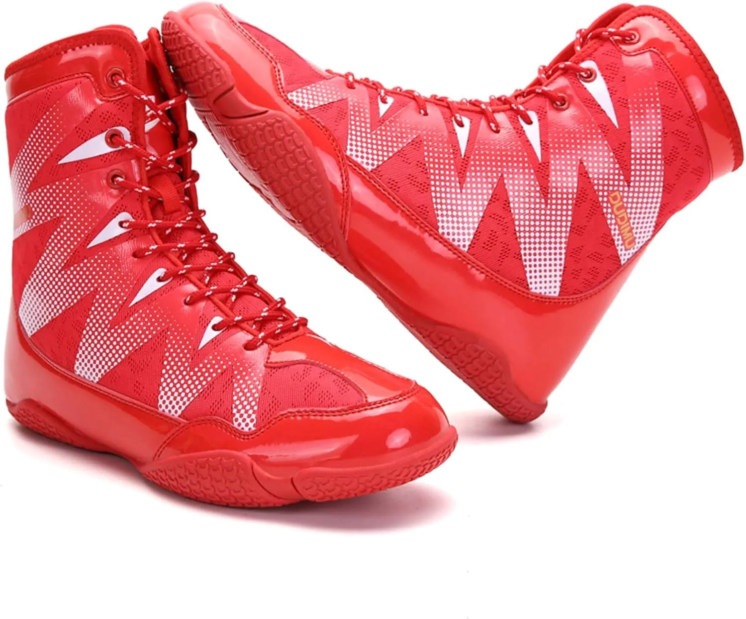 Boxing Shoes for Men and Teenagers,Men's Teenagers Training Wrestling Shoes,Women's Non-Slip Professional Boxing Shoes,Lightweight Breathable Weightlifting and Fitness Shoes