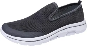 Casual Dress Shoes Men Sports Shoes Simple and Solid Color New Pattern Summer Mesh Breathable Thick Sole Comfortable
