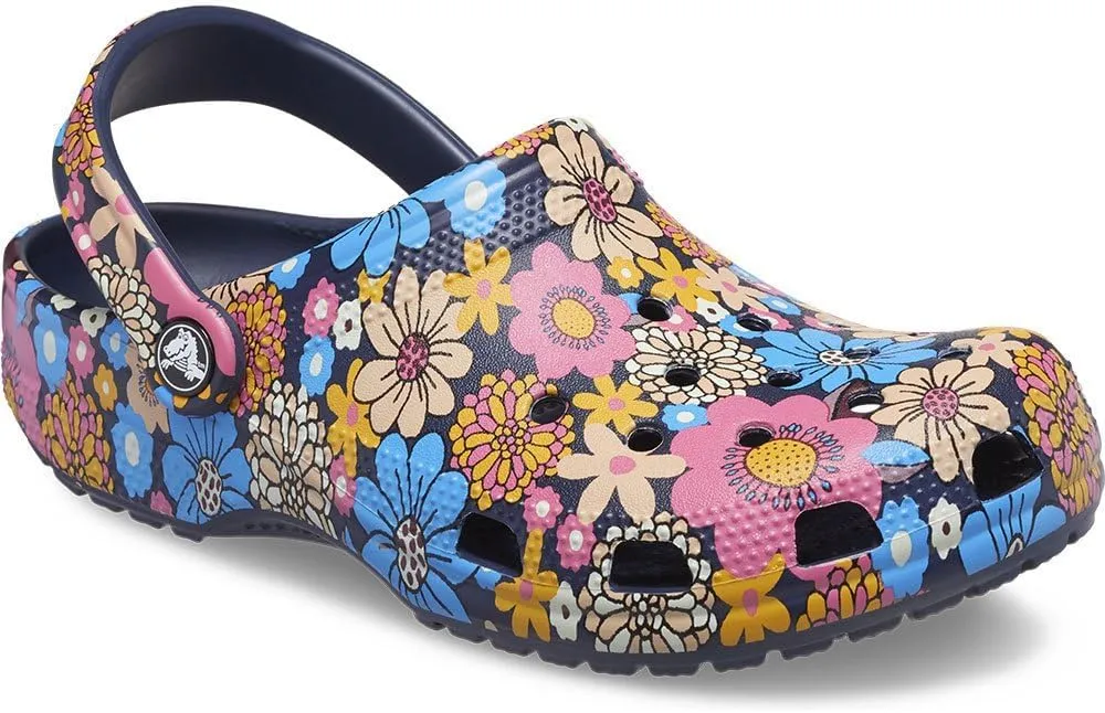Classic Retro Floral Clog