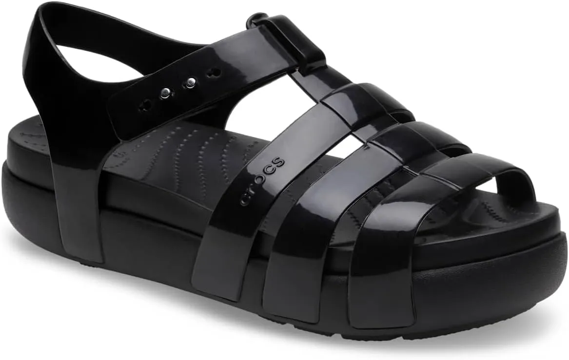 Crocs Unisex-Adult Sandals Splash Glossy Fisherman NWm