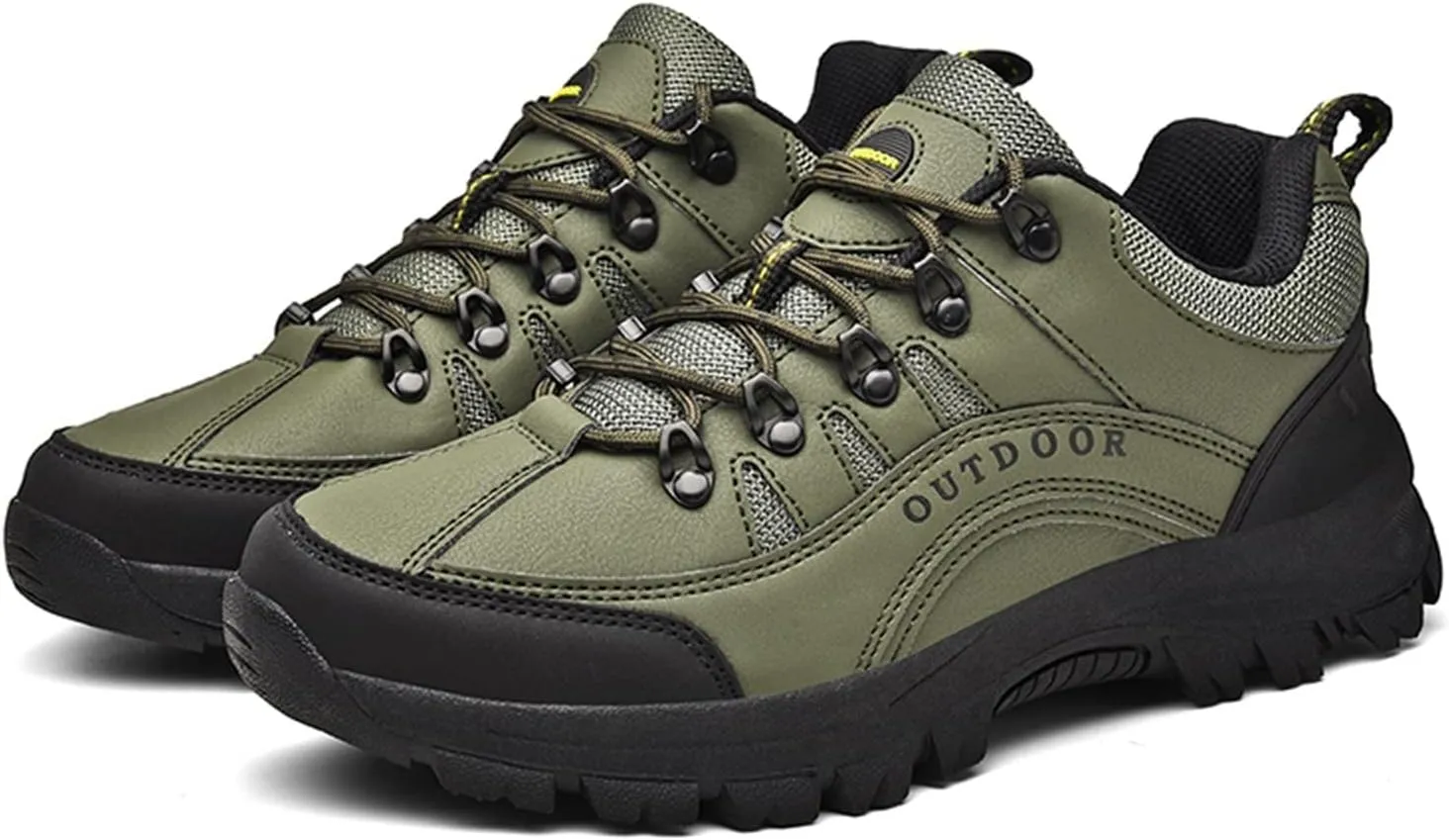 Fashion Sneakers Shoes Fashion Summer and Men Hiking Shoes Non Slip Soles Thick Bottom Mesh Breathable Casual Lace Up