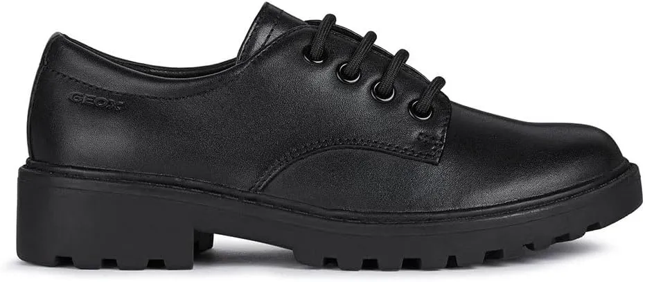 Geox J Casey Lace Up Breathable Cushioned Shoes