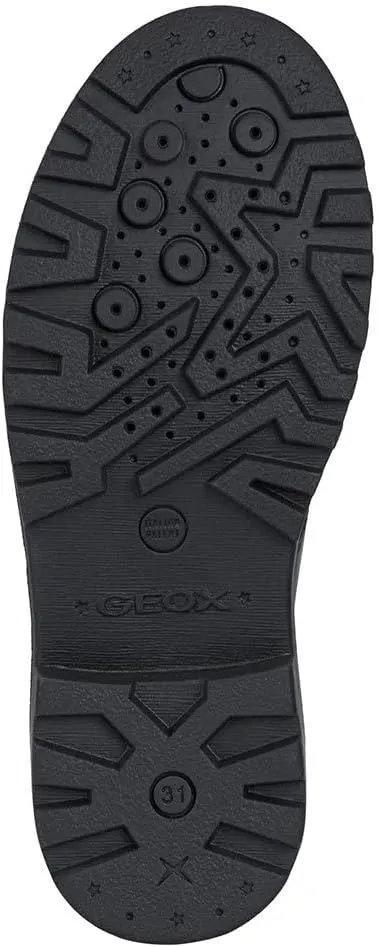 Geox J Casey Lace Up Breathable Cushioned Shoes