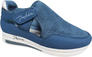 Girls Running Shoes Heel Large Size Hook Comfortable Breathable Loop Flat Casual Shoes Mesh Women's Tennis Workout Walking Sneakers