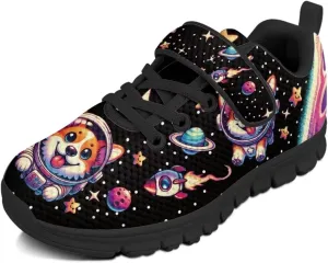 Girls Running Shoes Mesh Gym Tennis Shoes Sneakers Outdoor Athletic Shoes