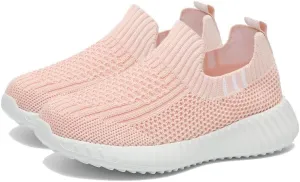 Girls/Boys Sneakers Kids Shoes Unisex Lightweight Breathable Athletic Running Tennis Fitness Shoes for Toddler/Little Kid/Big Kid