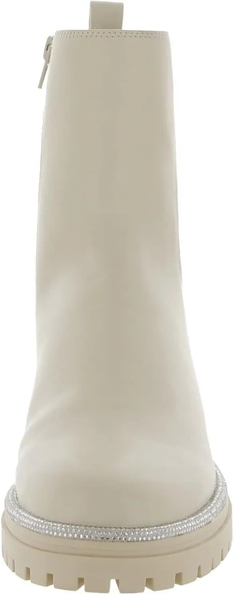 INC Womens Brycin Faux Leather Mid-Calf Boots