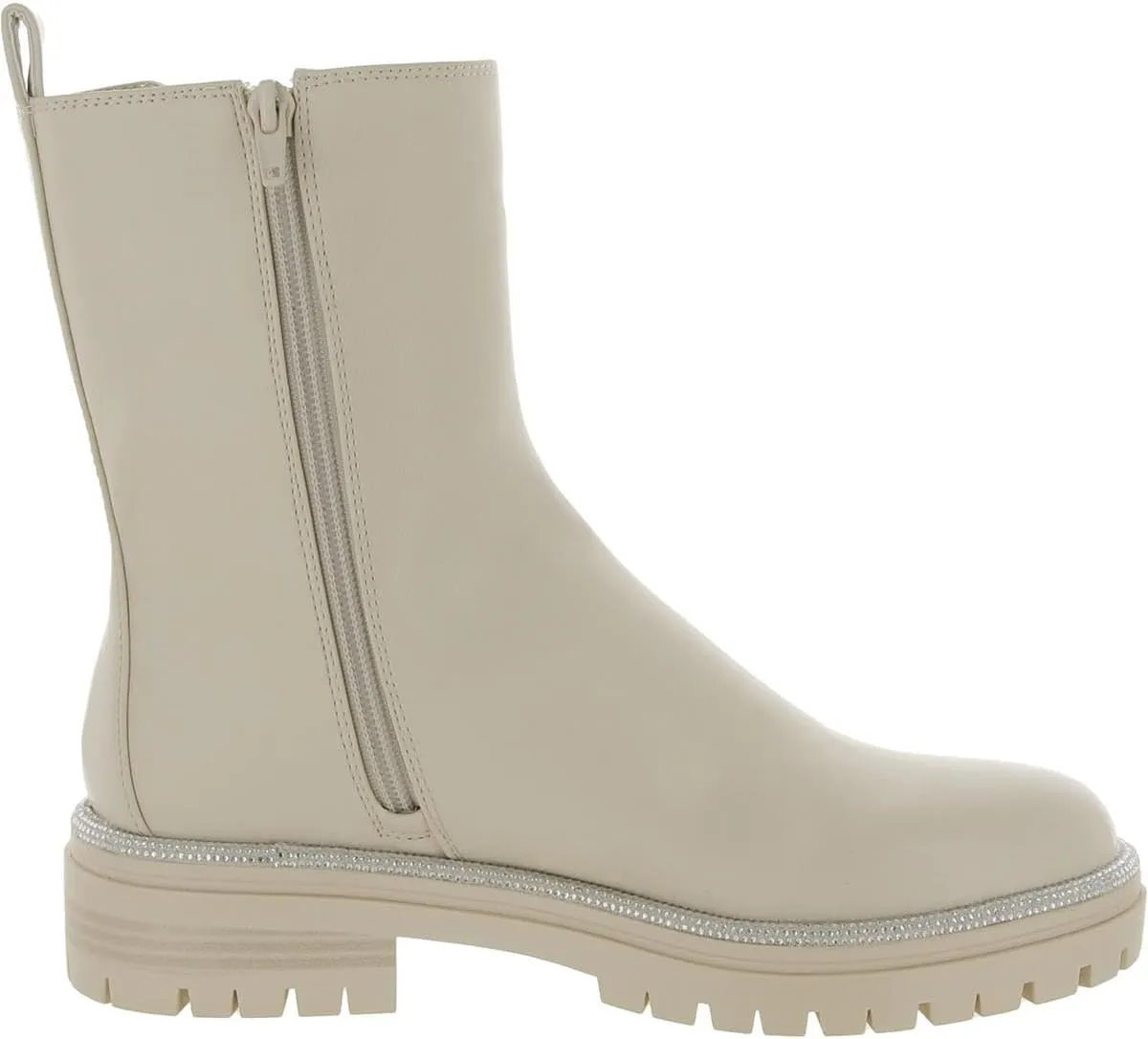 INC Womens Brycin Faux Leather Mid-Calf Boots