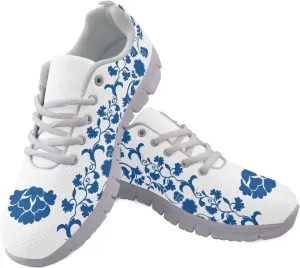 KEIAHUAN Mens Fashion Running Shoes Non-Slip Training Shoes Outdoor Walking Hiking Sneaker Breathable Lightweight Tennis Shoes