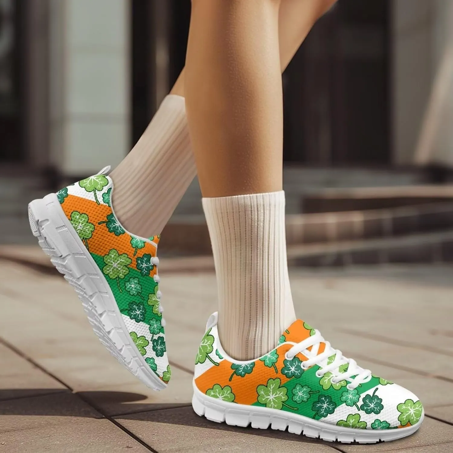 KEIAHUAN Women's Running Shoes Lightweight Training Shoes Casual Tennis Shoes Non Slip Breathable Mesh Sneakers for Gym Workout Sports