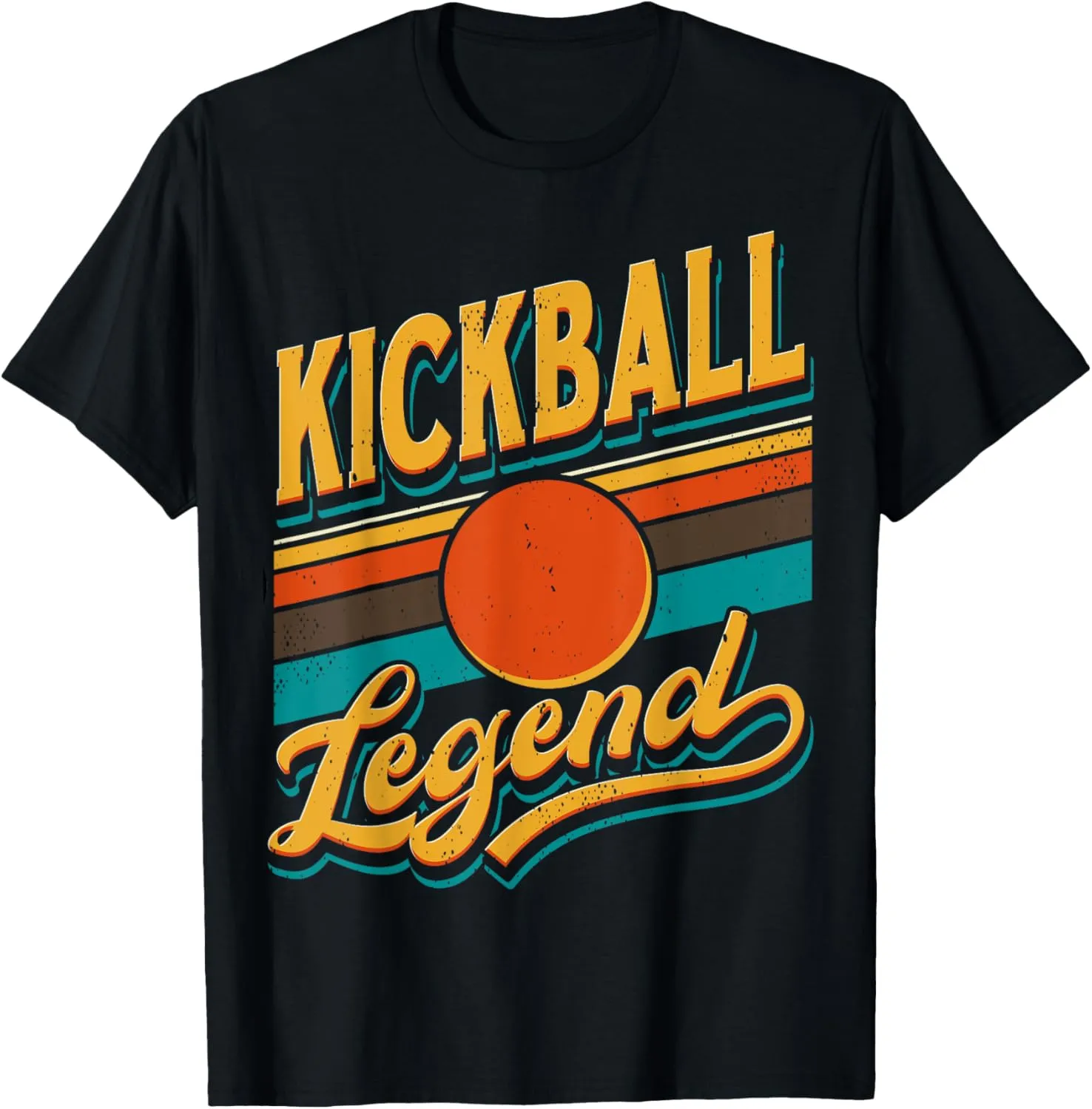 Kickball Legend Retro | Kick Ball Player T-Shirt