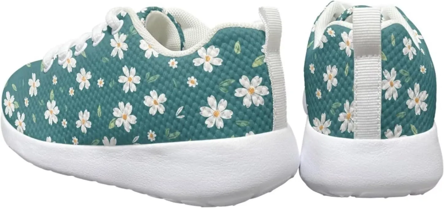 Kids Mesh Running Sneakers for Boys Girls Lightweight Non Slip Sports Tennis Shoes Comfort Breathable Mesh Casual Walking Shoes