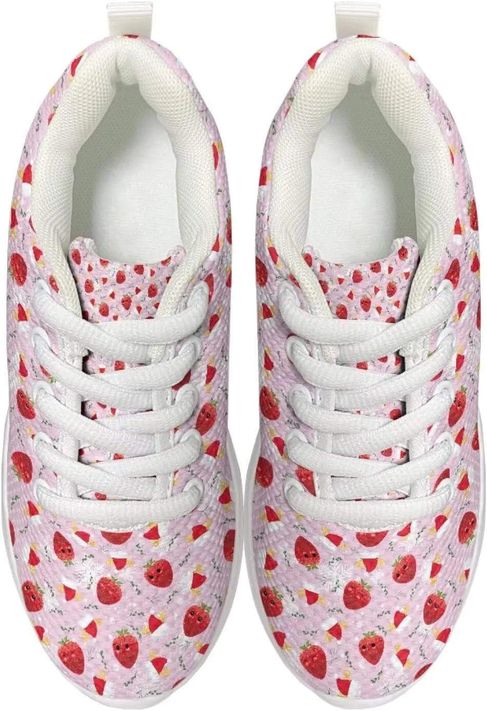 Kids Mesh Running Sneakers for Boys Girls Lightweight Non Slip Sports Tennis Shoes Comfort Breathable Mesh Casual Walking Shoes