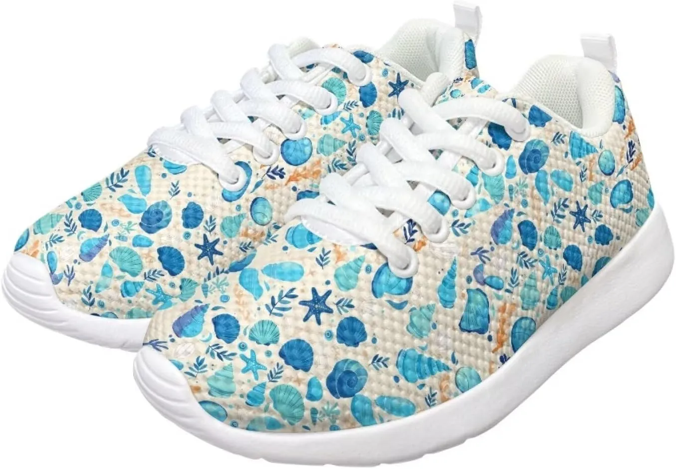 Kids Mesh Running Sneakers for Boys Girls Lightweight Non Slip Sports Tennis Shoes Comfort Breathable Mesh Casual Walking Shoes