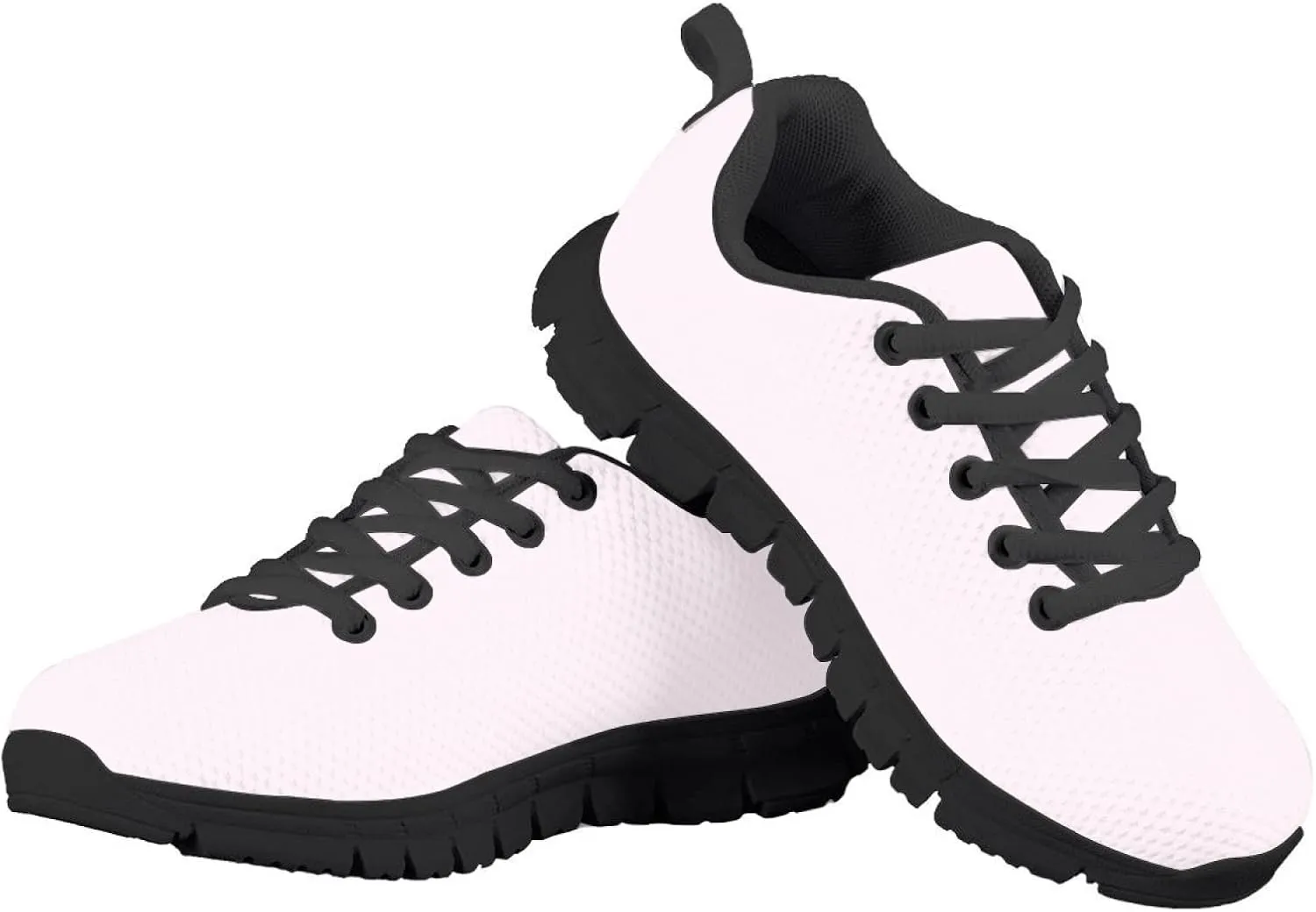 MARSVOVO Walking Shoes for Boy Girl Flexible Athletic Lightweight Breathable Lace-up Girl Running Shoes Most Comfortable Classic Printed Casual Fashion Non Slip Play Kids Running Shoes
