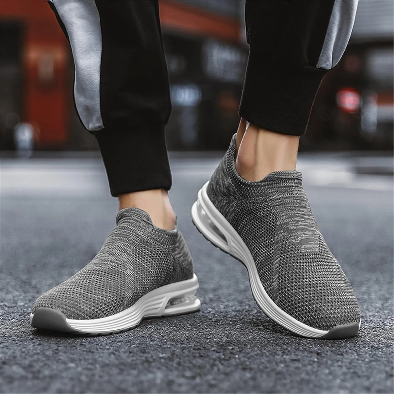 Memory Foam Versatile Shoes for Men Breathable and Light Outdoor Comfy Walking Shoe Business Formal Dress Shoes