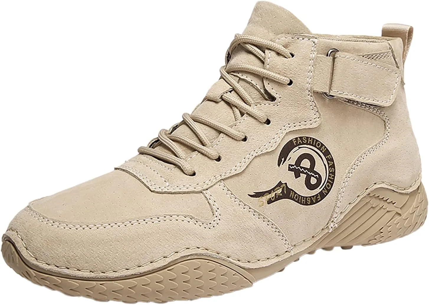 Men Running Athletic Shoes Men's British Large Casual Suede Foreign Trade Lace Up and Hook Loop Sneakers Tennis Workout Gym Sports Sneakers
