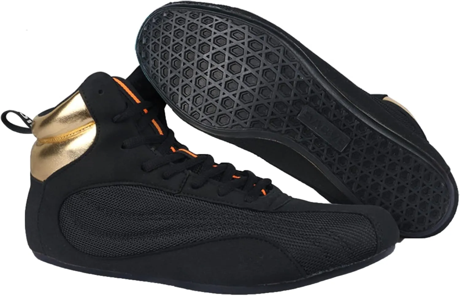 Men's Boxing Boots, Wrestling Sport Sneakers for Men Women Breathable Bodybuilding Fitness Shoes Youth Wrestling Footwear