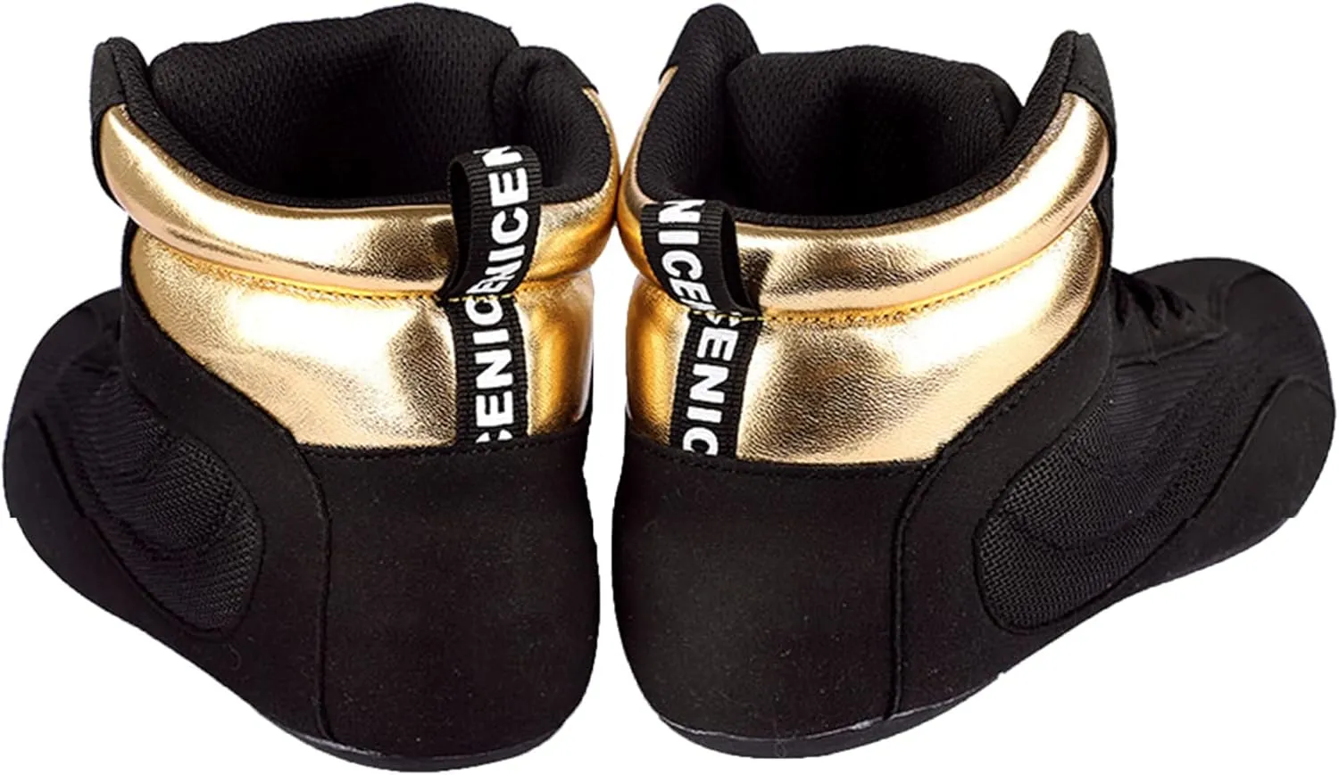 Men's Boxing Boots, Wrestling Sport Sneakers for Men Women Breathable Bodybuilding Fitness Shoes Youth Wrestling Footwear