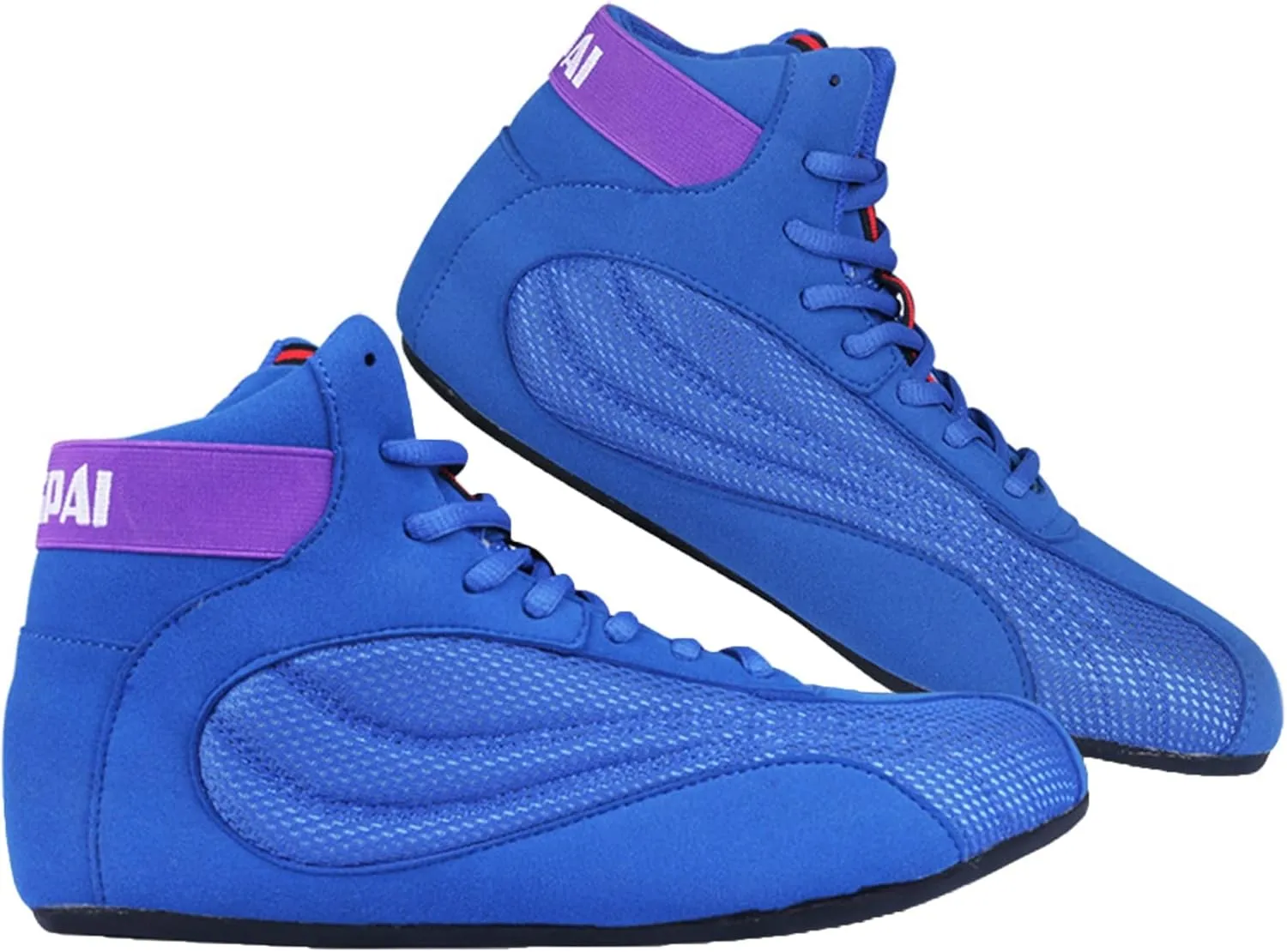 Men's Boxing Boots, Wrestling Sport Sneakers for Men Women Breathable Bodybuilding Fitness Shoes Youth Wrestling Footwear