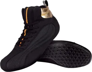 Men's Boxing Boots, Wrestling Sport Sneakers for Men Women Breathable Bodybuilding Fitness Shoes Youth Wrestling Footwear