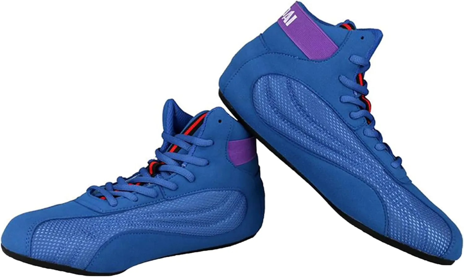 Men's Boxing Boots, Wrestling Sport Sneakers for Men Women Breathable Bodybuilding Fitness Shoes Youth Wrestling Footwear