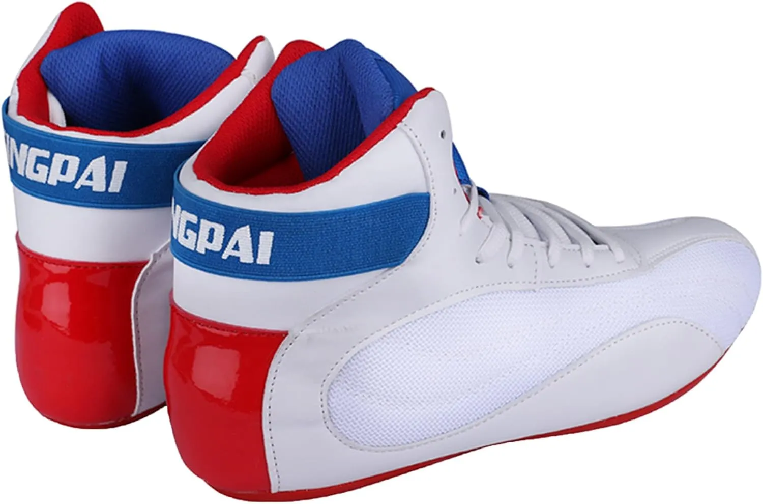 Men's Boxing Boots, Wrestling Sport Sneakers for Men Women Breathable Bodybuilding Fitness Shoes Youth Wrestling Footwear
