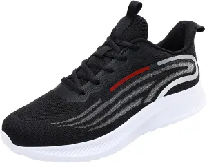 Men's Slip on Walking Shoes Comfortable Memory Foam Ultra Lightweight Breathable Fashion Sneakers Non Slip Travel Jogging Training Gym Shoes Wide Width
