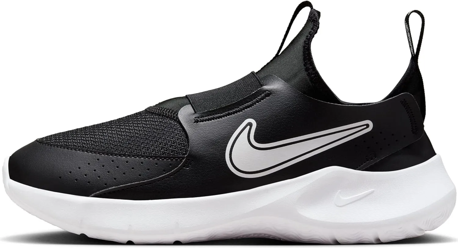 Nike Flex Runner 3 Kids Road Running Shoes Black/White/White