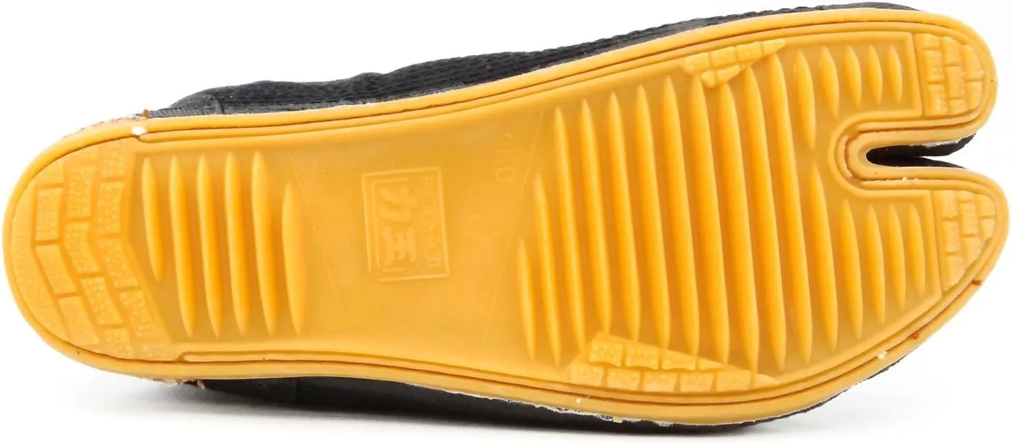 Ninja Low Top Comfort-Cushioned ! Black Rikio Jikatabi