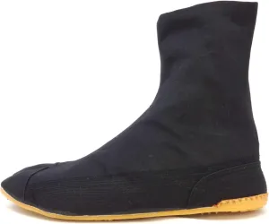 Ninja Low Top Comfort-Cushioned ! Black Rikio Jikatabi