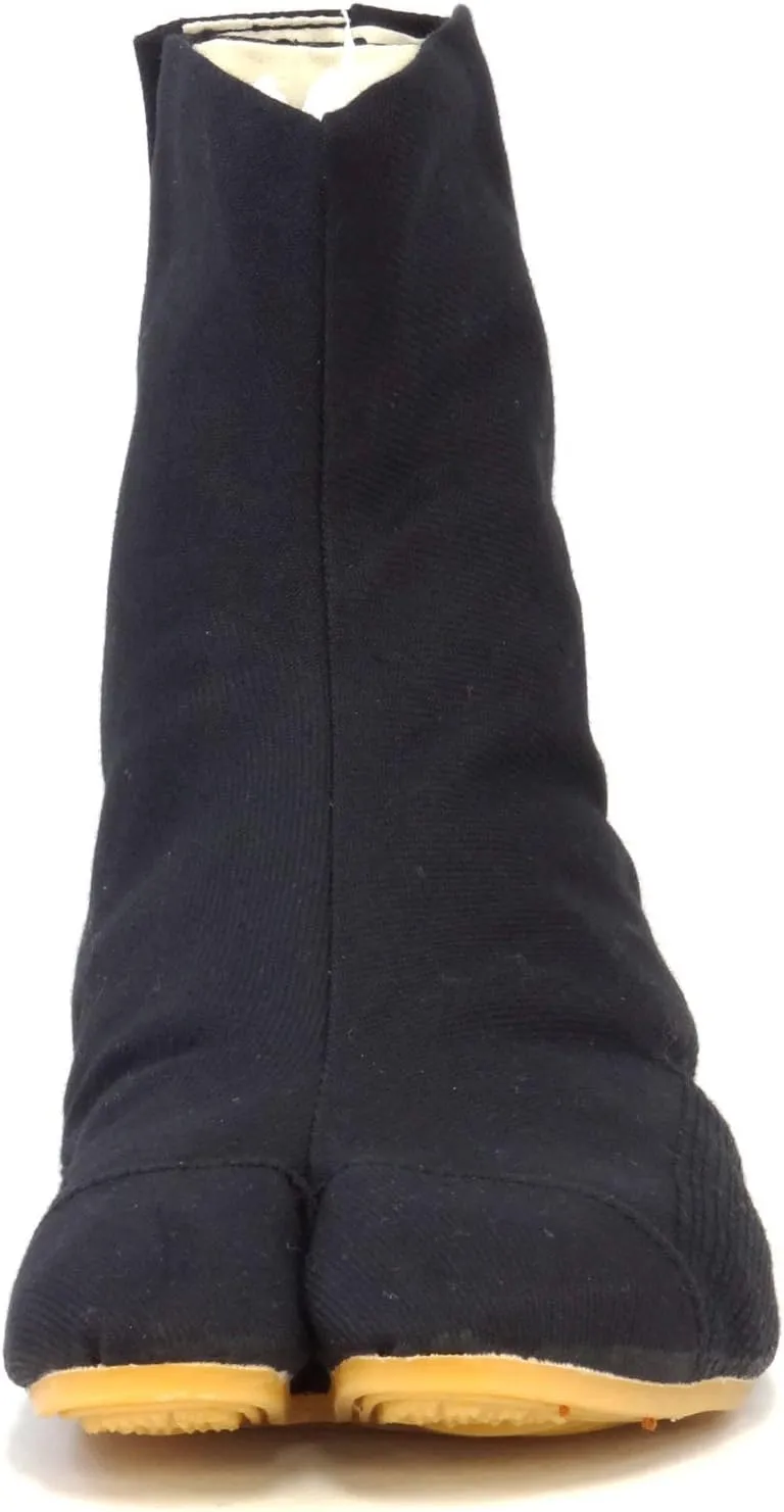Ninja Low Top Comfort-Cushioned ! Black Rikio Jikatabi