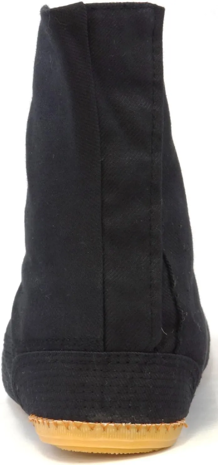 Ninja Low Top Comfort-Cushioned ! Black Rikio Jikatabi
