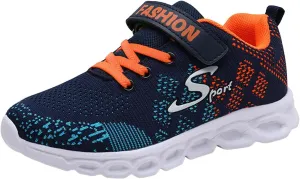 Running Tennis Jogging Running Sneakers Shoes for Girl's School Sneakers Breathe Fashion Football Sports Workout Mesh Falt Boy Indoor Outdoor Gym Comfortable Lightweight Formal Breathable