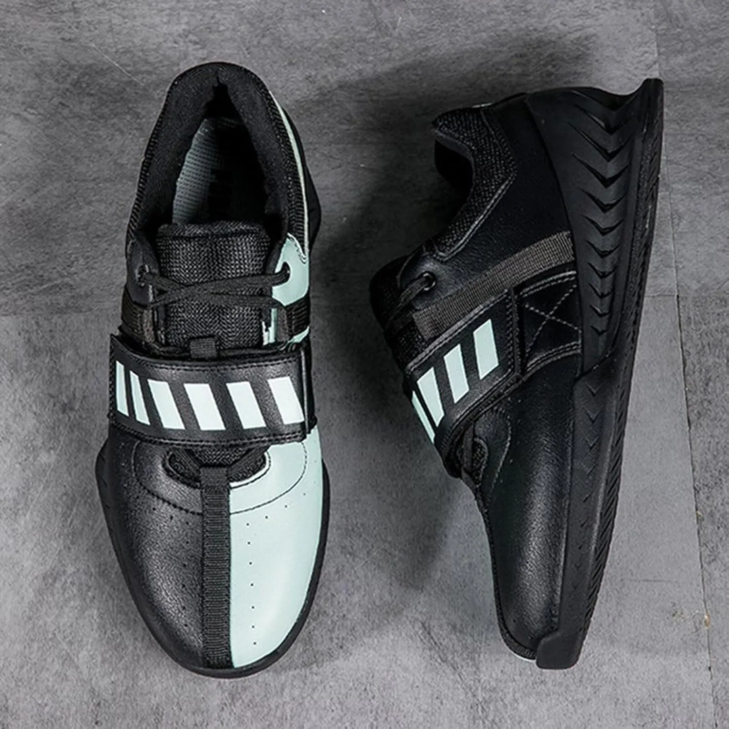 Squat Shoes Men's Deadlift Shoes Weightlifting Powerlifting & Bodybuilding Shoes Fitness Shoes for Weight Lifting Hard Pulling and Weight Training