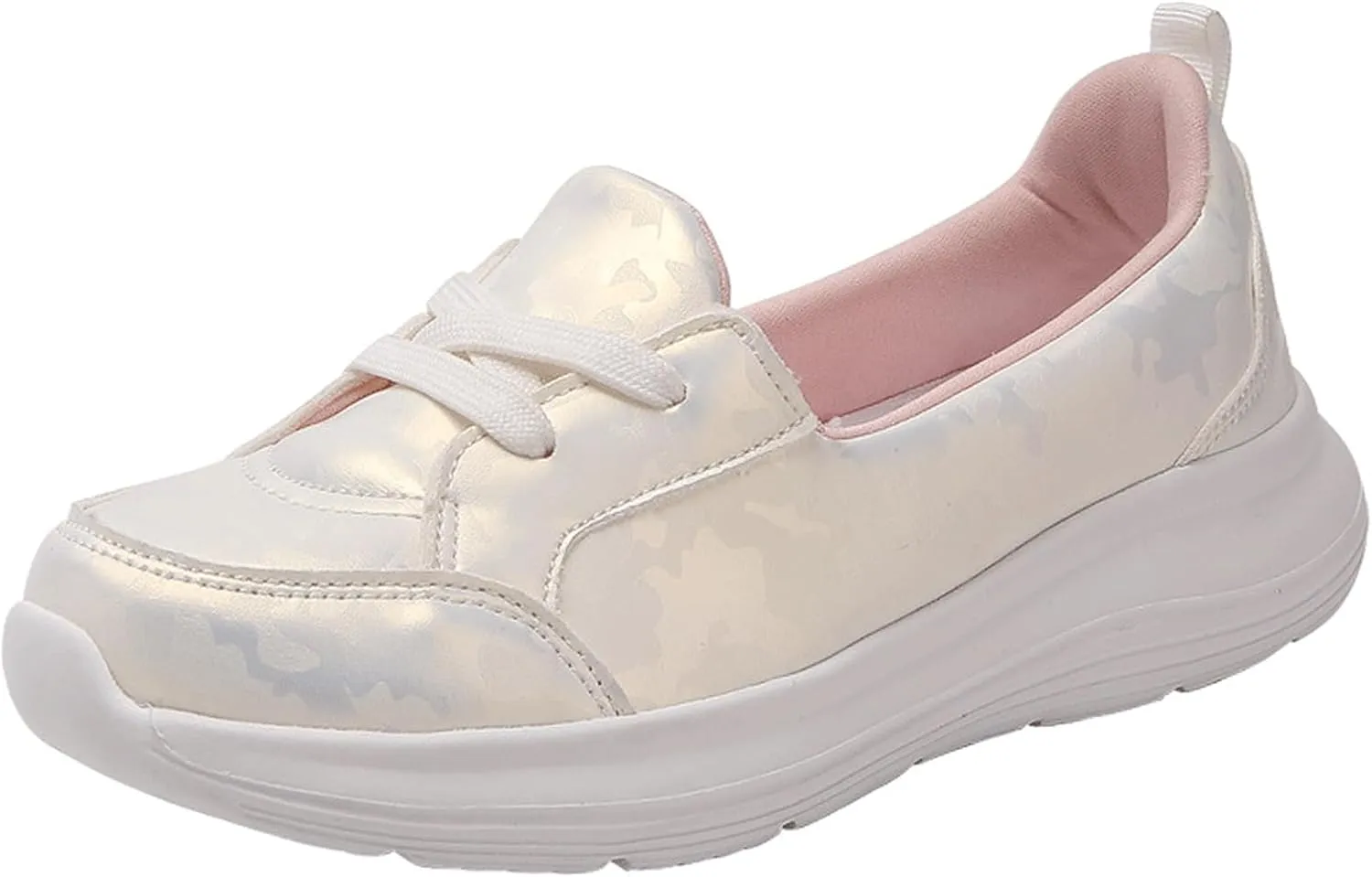 Women's Kotsas Breathable Slip On Orthopedic Loafers Arch Support Lightweight Non-Slip Casual Walking Shoes Comfortable Soft Sole Sneakers