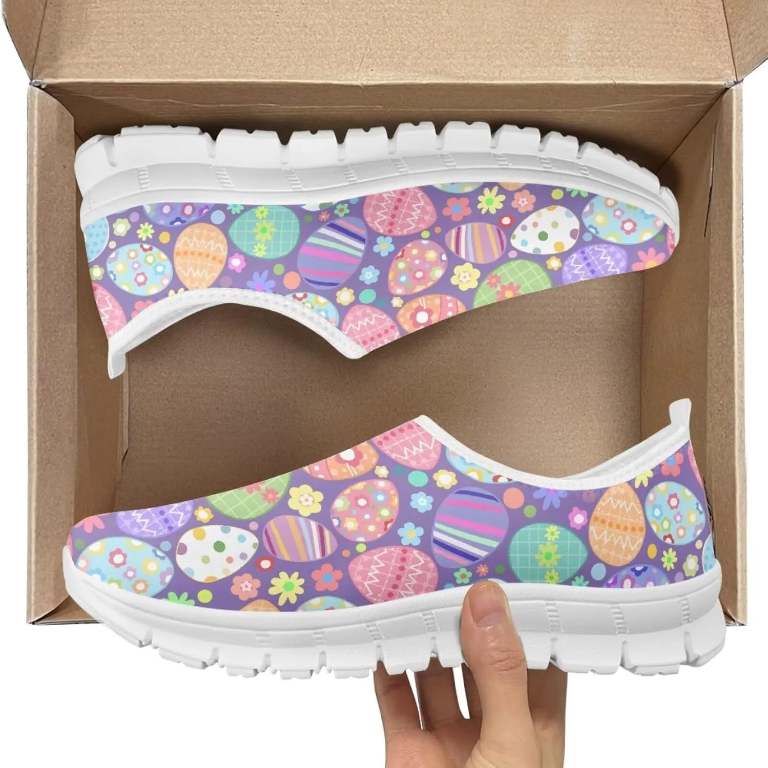 Women's Low Top Walking Loafers Slip-On Barefoot Platform Shoes Tennis Sports Sneaker for Women Men