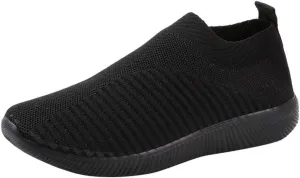 Womens Slip On Walking Shoes Non Slip Running Shoes Mens Running Shoes Walking Casual Tennis Shoes Walking Sneakers White Tennis Shoe Cross Trainer Shoe