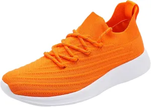 Workout Athletic Sport Shoes for Men Breathable Casual Comfortable Walking Sneaker Casual Elderly Lace Up Shoes