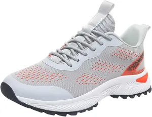 Workout Athletic Sport Shoes for Men Lightweight Sport Gym Jogging Walking Sneaker Elastic Fly Woven Mesh Shoes