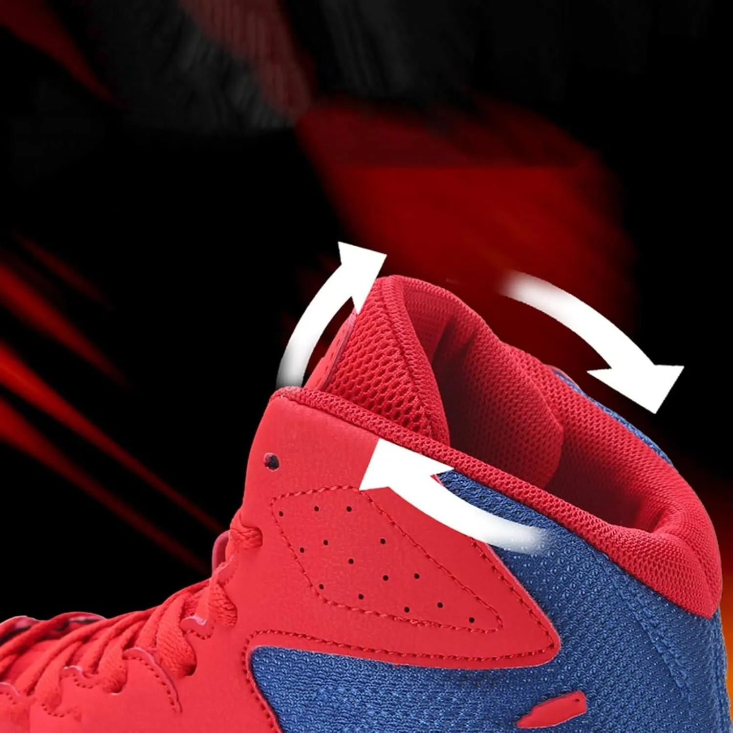 Wrestling Boxing Shoes for Men Pro Fighting Boots and Training Workout Shoes High Top Gym Shoes Breathable Weightlifting Shoes Fitness Shoes
